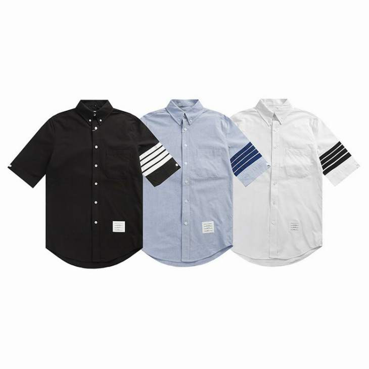 Picture of Thom Browne Shirts Short _SKUThomBrowneM-XXLsdt193228814